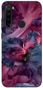 Чехол для Xiaomi Redmi Note 8 PandaPrint Насекомое цветы