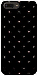 Чохол для Apple iPhone 7 plus / 8 plus (5.5 "") PandaPrint Серденька патерн