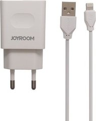 Адаптер мережевий JOYROOM Lightning cable L-L221 UM2 | 2USB, 2A | white