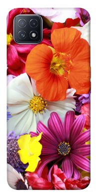 Чехол для Oppo A73 PandaPrint Бархатный сезон цветы