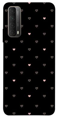 Чехол для Huawei P Smart (2021) PandaPrint Сердечки паттерн