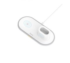 Беспроводное зарядное устройство зарядное устройство Hoco CW21 Wisdom 3-in-1 Wireless Charger White, Белый