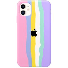 Чохол Rainbow Case для iPhone 11 Pink/Glycine
