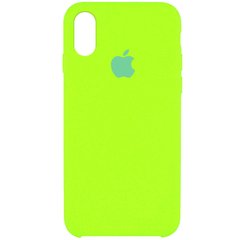 Чехол для Apple iPhone XR (6.1"") Silicone Case Салатовый / Neon Green