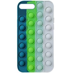 Чохол для iPhone 7 plus | 8 plus Pop-It Case Поп ит Ocean Blue / White
