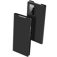 Чехол-книжка Dux Ducis с карманом для визиток для Samsung Galaxy Note 20 Ultra (Черный)