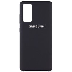 Чехол Silicone Cover (AAA) для Samsung Galaxy S20 FE (Черный / Black)