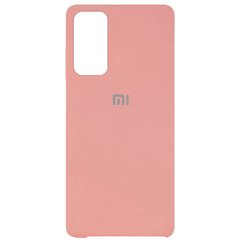 Чехол Silicone Cover (AAA) для Xiaomi Mi 10T / Mi 10T Pro (Розовый / Pink)