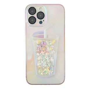 Чохол для iPhone 14 Shining Fruit Cocktail Case + скло на камеру Clear Stars