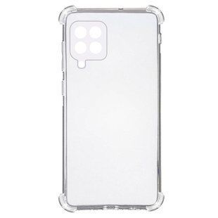 TPU чехол GETMAN Ease logo усиленные углы для Samsung Galaxy M32 Бесцветный (прозрачный)