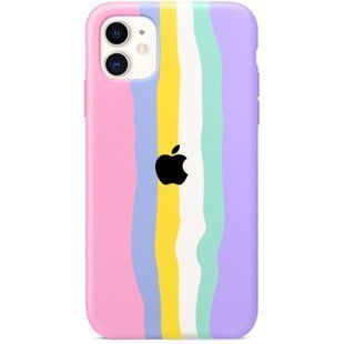 Чехол Rainbow Case для iPhone 11 Pink/Glycine