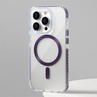 Противоударный чехол для iPhone 13 Pro Shield with Magsafe Purple