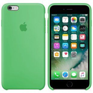 Чехол silicone case for iPhone 6/6s spearmint / бирюзовый