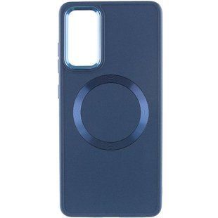 TPU чохол Bonbon Metal Style with MagSafe для Samsung Galaxy S24 (Синій / Cosmos Blue)