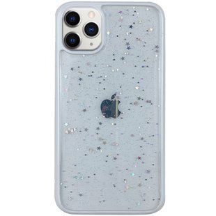 TPU+PC чехол Shiny Stars для Apple iPhone 11 Pro Max (6.5") (Белый)
