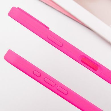 Чехол для Apple iPhone 16 Plus Silicone Case Full / закрытый низ Розовый / Barbie Pink