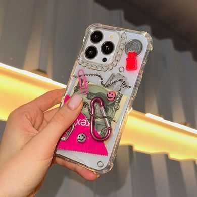 Чохол об'ємний ручної роботи для iPhone 16 Plus That's My&reg; Сlassic Series. Minimal Pink