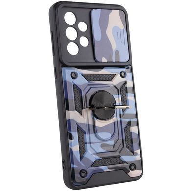 Удароміцний чохол Camshield Serge Ring Camo для Samsung Galaxy A53 5G Фіолетовий / Army Purple