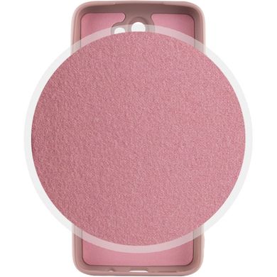 Чохол для Xiaomi Redmi 9 Silicone Full camera закритий низ + захист камери Рожевий / Pink Sand