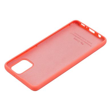 Чехол для Samsung Galaxy A31 (A315) My Colors Full розовый / peach c закрытым низом и микрофиброю