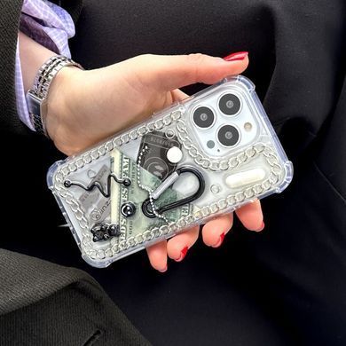 Чехол объемный ручной работы для iPhone 11 That's My&reg; Сlassic Series. Metal Black