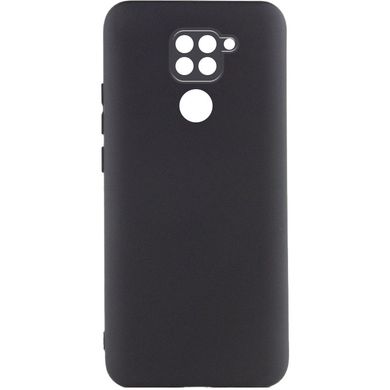 Чохол Silicone Cover Lakshmi Full Camera (A) для Xiaomi Redmi Note 9 / Redmi 10X Чорний / Black