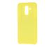 Чохол для Samsung Galaxy A6 + 2018 (A605) Silky Soft Touch лимонний