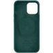 Шкіряний чохол Leather Case (AAA) with MagSafe для Apple iPhone 14 Pro Max (6.7") Pine green