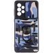 Удароміцний чохол Camshield Serge Ring Camo для Samsung Galaxy A53 5G Фіолетовий / Army Purple