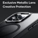 Чехол для iPhone 15 Pro Rock Premium Metal Lens Shield with magnetic
