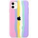 Чехол Rainbow Case для iPhone 11 Pink/Glycine