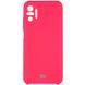 Чехол для Xiaomi Redmi Note 10 Pro Silicone Full camera (AAA) защита камеры Розовый / Shiny pink