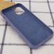 Чехол Silicone Case Full Protective (AA) для Apple iPhone 12 mini (5.4") (Серый / Lavender Gray)