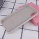 Чехол silicone case for iPhone X/XS Stone / Серый