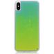 Неоновый чехол Neon Sand glow in the dark для Apple iPhone X / XS (5.8") (Зеленый)