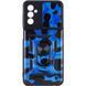 Удароміцний чохол Camshield Serge Ring Camo для Samsung Galaxy A04s Синій / Army Blue