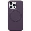 Чохол для iPhone 14 Pro Max New Leather Case With Magsafe Violet