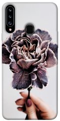 Чехол для Samsung Galaxy A20s PandaPrint Гвоздика цветы