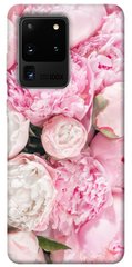 Чехол для Samsung Galaxy S20 Ultra PandaPrint Пионы цветы