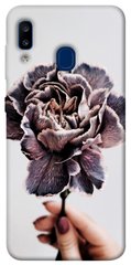 Чехол для Samsung Galaxy A20 / A30 PandaPrint Гвоздика цветы