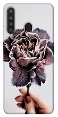 Чехол для Samsung Galaxy A21 PandaPrint Гвоздика цветы
