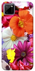 Чехол для Realme C11 PandaPrint Бархатный сезон цветы