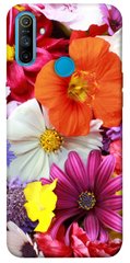 Чехол для Realme C3 PandaPrint Бархатный сезон цветы