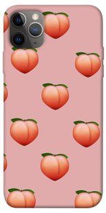 Чехол для Apple iPhone 12 Pro Max (6.7"") PandaPrint Персики паттерн