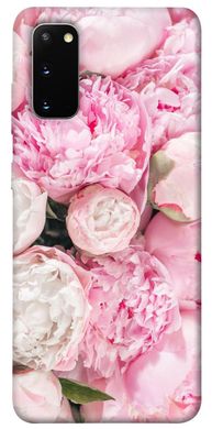 Чехол для Samsung Galaxy S20 PandaPrint Пионы цветы