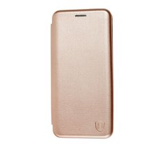 Чохол книжка Premium для Xiaomi Mi9 Lite / Mi CC9 / Mi A3 Pro Рожево-золотий