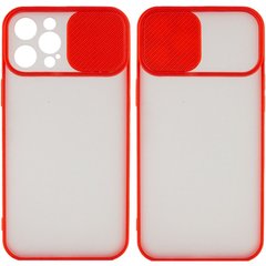 Чехол Camshield mate TPU со шторкой для камеры для Apple iPhone 13 Pro Max (6.7"") Красный