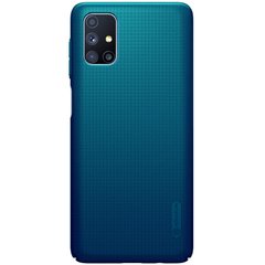 Чехол Nillkin Matte для Samsung Galaxy M51 (Бирюзовый / Peacock blue)