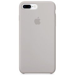 Чохол Silicone case orig 1: 1 (AAA) для Apple iPhone 7 plus / 8 plus (5.5 ") (Сірий / Pebble)