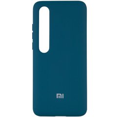 Чехол для Xiaomi Mi 10 / Mi 10 Pro My Colors Full Синий / Cobalt c закрытым низом и микрофиброю